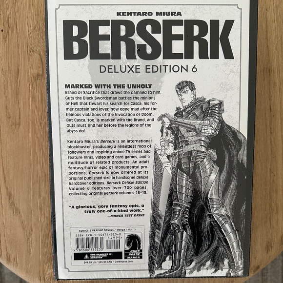 NWT - Beserk Deluxe Edition by Kentaro Miura - Volume 6 - Picture 2 of 6